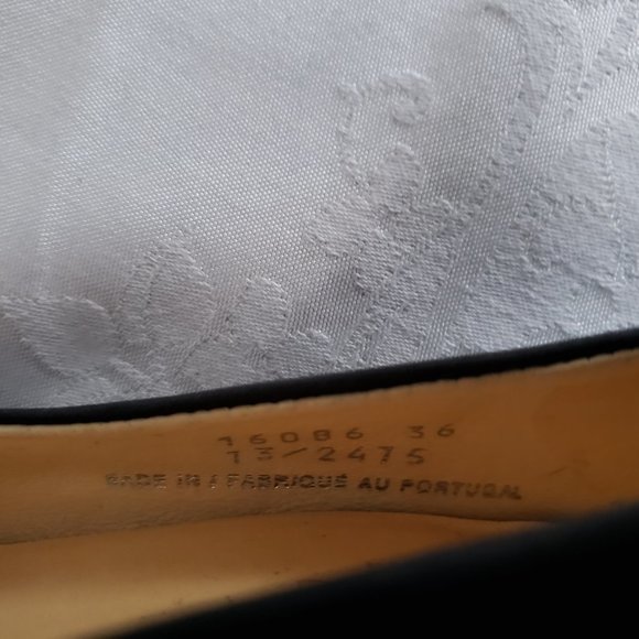 PROPHECY Designer modern geometrical heel. Snakeskin pattern leather. Platform. - Picture 9 of 15